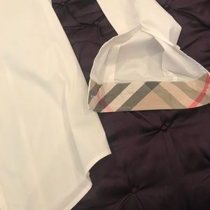 Burberry button down shirt